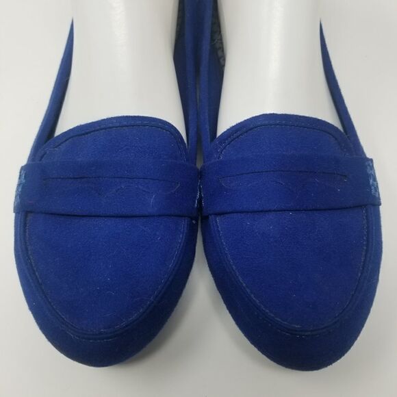 AMERICAN EAGLE BLUE PENNY LOAFER SLIPON. SIZE 9. - Picture 3 of 15